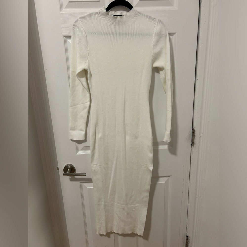 White Midi Dress